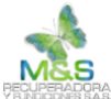 Recuperadora y Fundiciones M y S S.A.S Recuperadora y Fundiciones M y S S.A.S