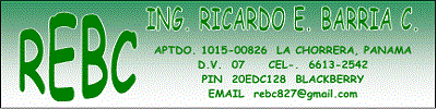 Ricardo E. Barria C.