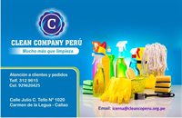 CLEAN COMPANY PERU CLEAN COMPANY PERU