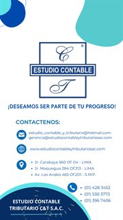 Estudio Contable Tributario C & T SAC