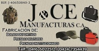 J &CE MANUFACTURAS C.A. J &CE MANUFACTURAS C.A.